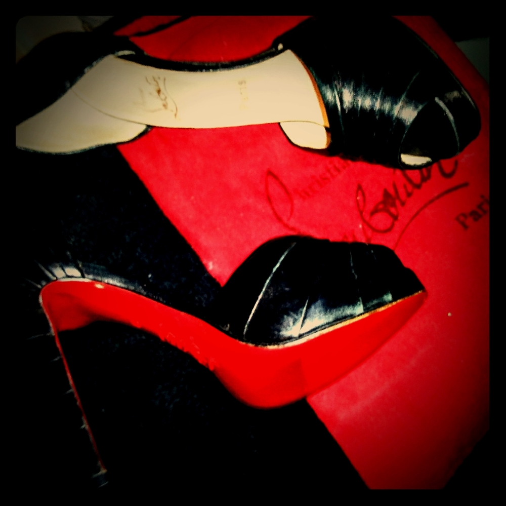 Christian Louboutin D'orsay  gorgeous shoe!